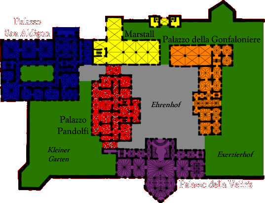 Grundri� von Schlo� Velirial